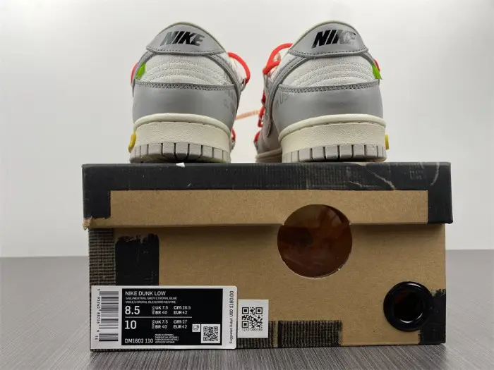 O-W  X DUNK LOW “06 OF 50” 