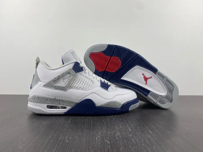 Jordan 4 Retro White Midnight Navy-DH6927-140 