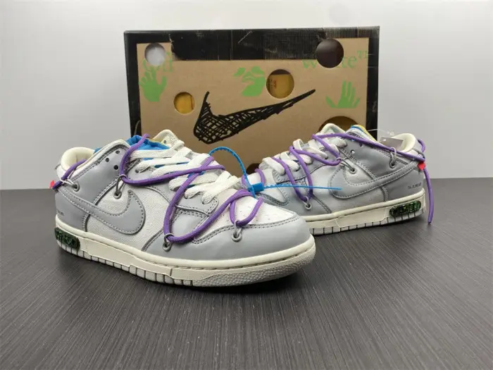 O-W  X DUNK LOW 'LOT 47 OF 50' 