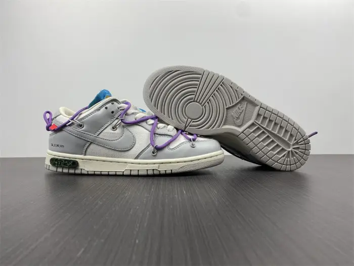 O-W  X DUNK LOW 'LOT 47 OF 50' EFF81