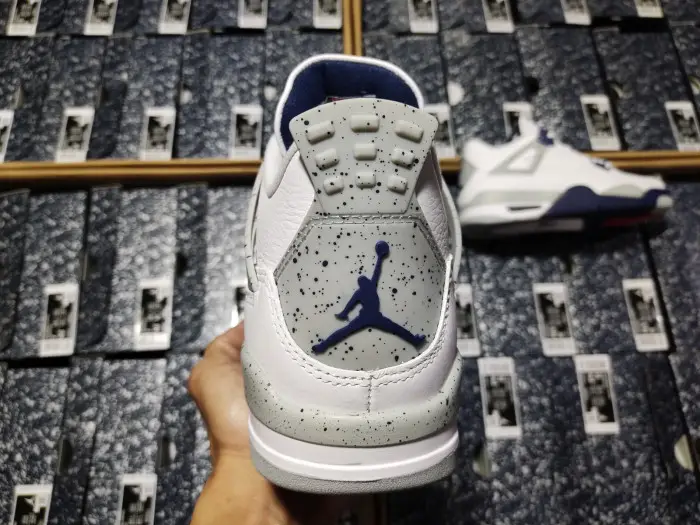 Jordan 4 Retro White Midnight Navy-DH6927-140 