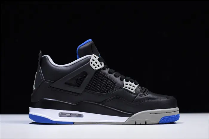 Air Jordan 4 Black Royal Blue 
