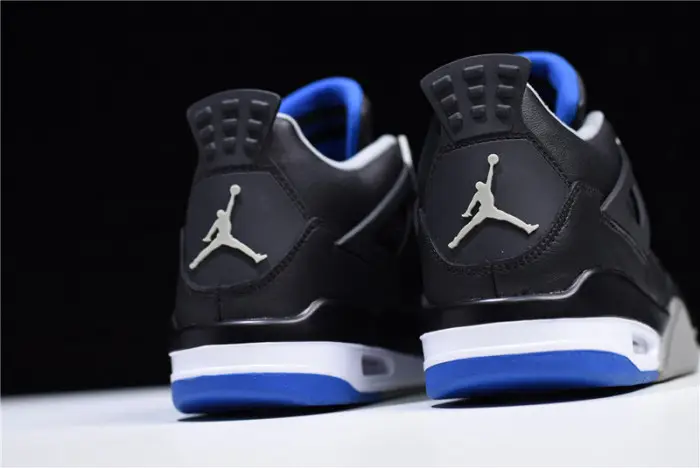 Air Jordan 4 Black Royal Blue 