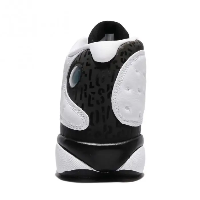 AIR JORDAN 13 RETRO SNGL DAY "LOVE AND RESPECT" black  white mens 