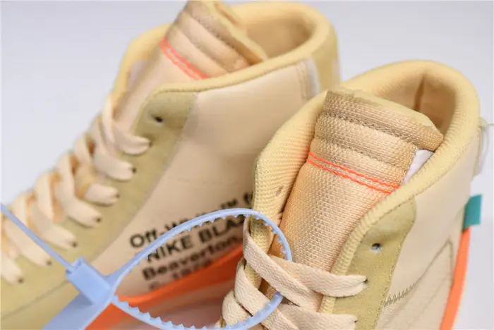 O-W Nike Blazer Studio Mid Pale Vanilla 