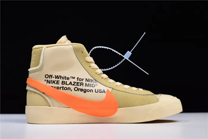 O-W Nike Blazer Studio Mid Pale Vanilla 