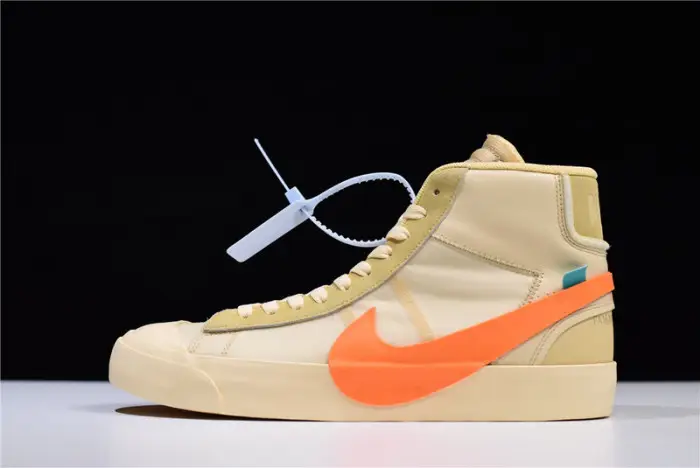 O-W Nike Blazer Studio Mid Pale Vanilla