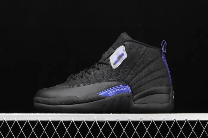 Air Jordan 12 Black Dark Concord ADB406