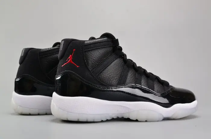 AIR JORDAN 11 RETRO BG (GS) "72-10" black womens 