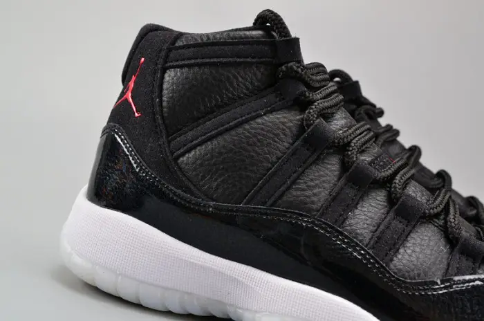 AIR JORDAN 11 RETRO BG (GS) "72-10" black womens 