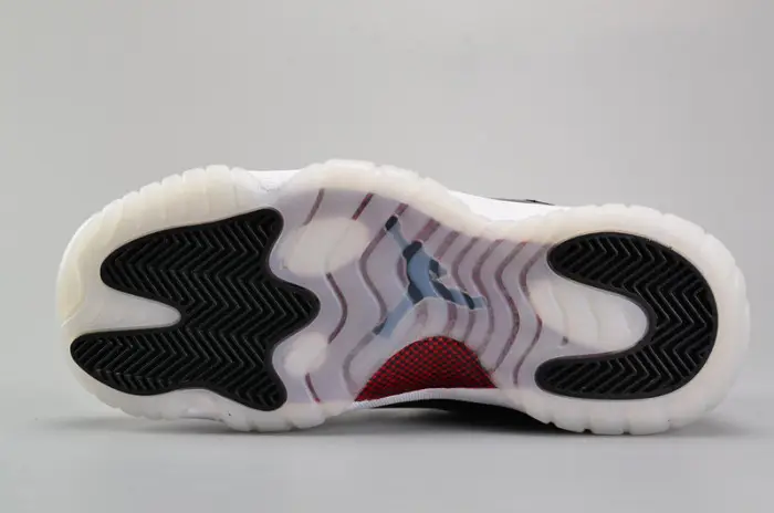 AIR JORDAN 11 RETRO BG (GS) "72-10" black womens 