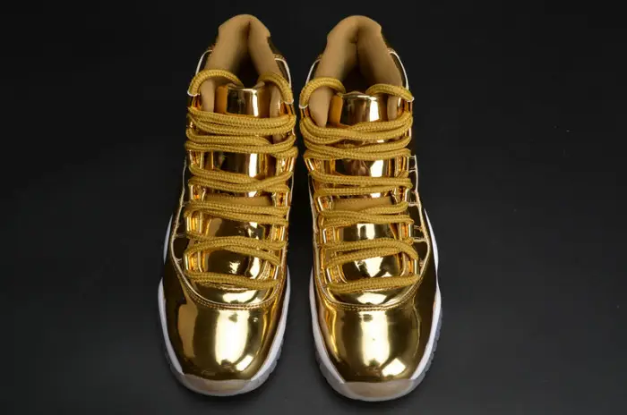 AIR JORDAN 11 RETRO P1NNACLE GOLD womens CAD502