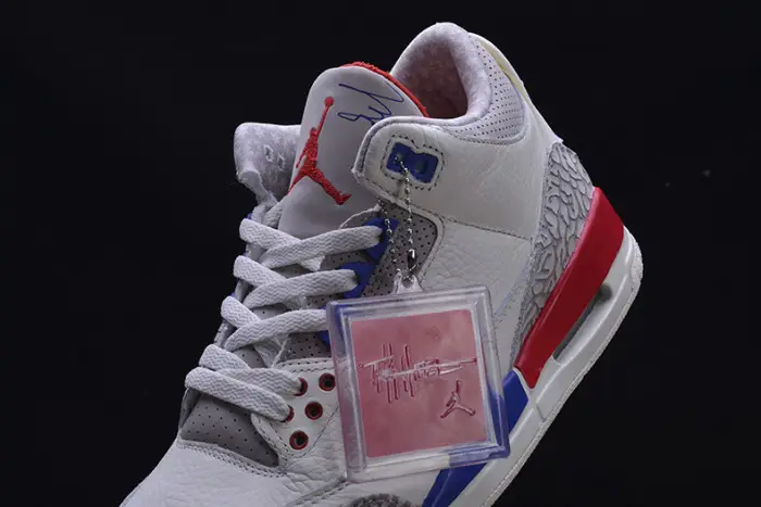 AIR JORDAN 3 RETRO "CHARITY GAME" sail red mens 