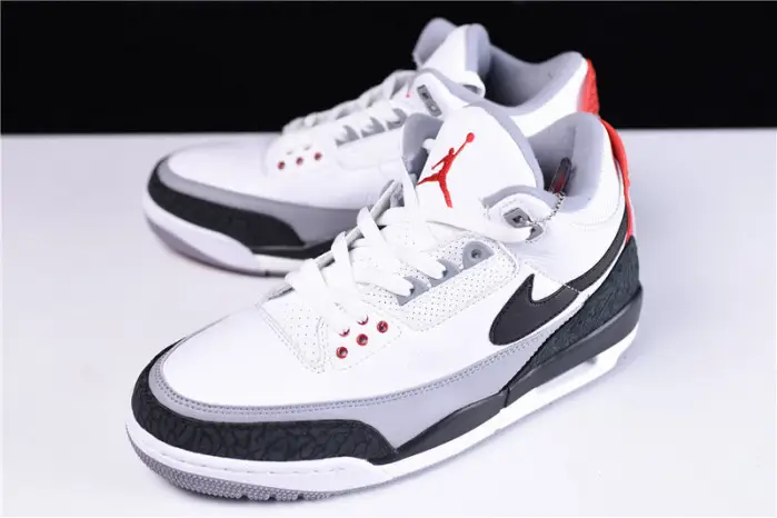 Air Jordan 3 Retro NRG Tinker Fire Red mens 