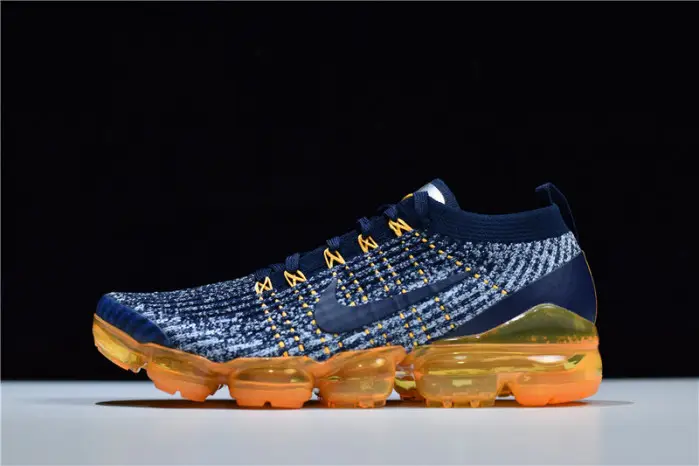 Nike Air VaporMax Flyknit 3 Navy Orange BBADC713