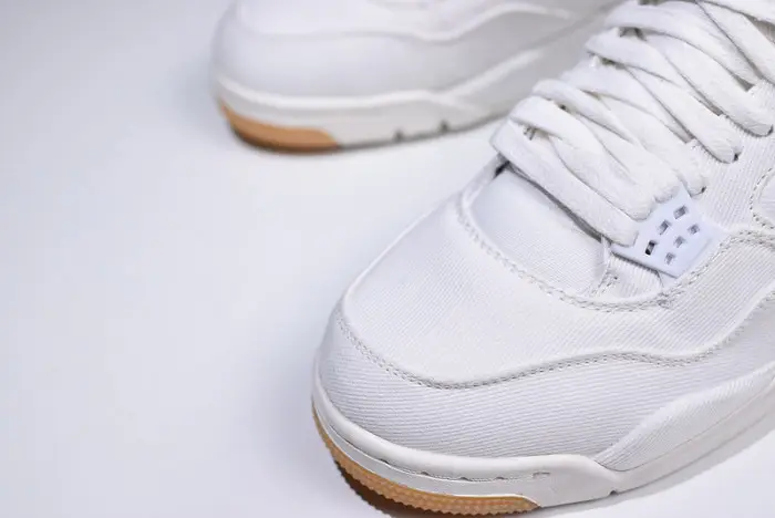 Levi's x Air Jordan 4 'White' 