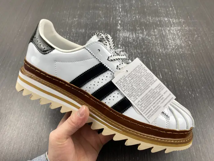 adidas Superstar CLOT White Crystal Sand-IH3132 