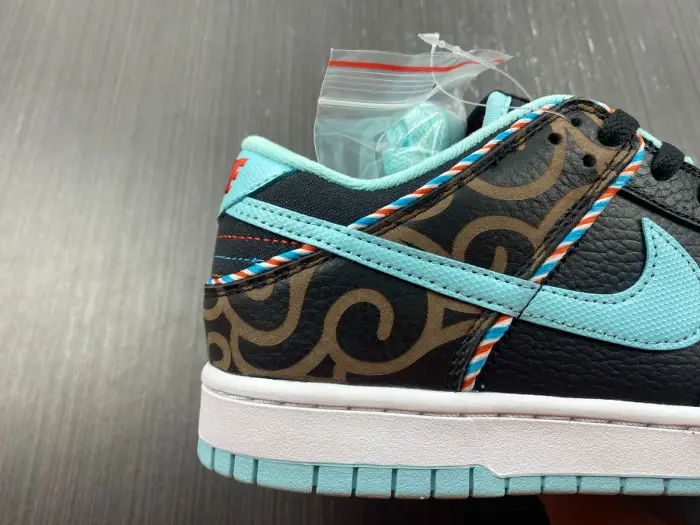 Nike Dunk Low SE Barber Shop Black-DH7614-00 