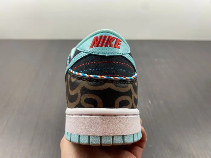 Nike Dunk Low SE Barber Shop Black-DH7614-00 