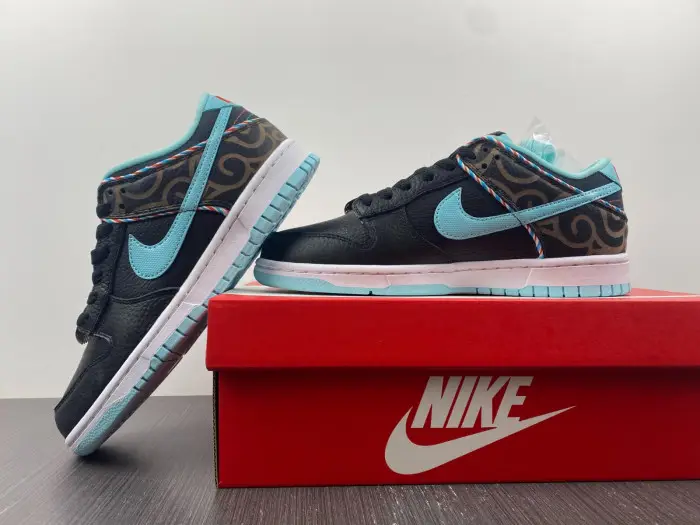 Nike Dunk Low SE Barber Shop Black-DH7614-00 