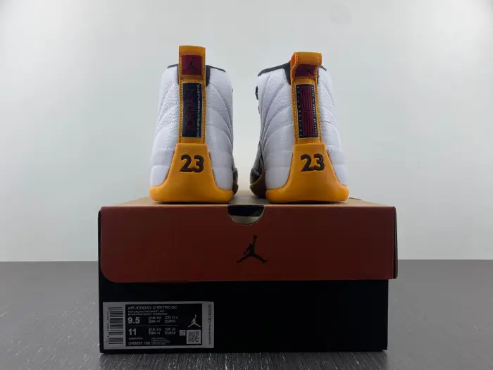 Air Jordan 12 Retro yellow  FAD457