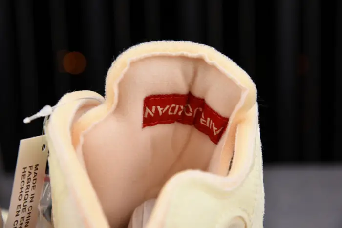 O-W  Air Jordan 5 Sail Fire Red 