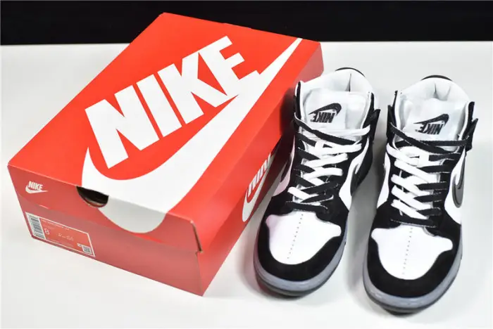 Nike Dunk High Slam Jam White Black 