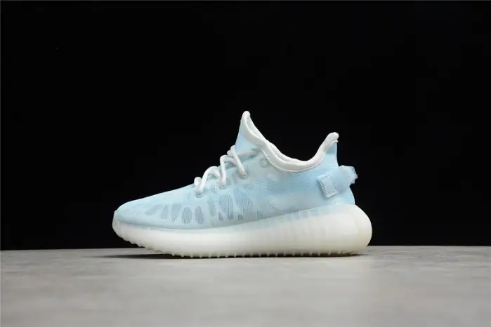 KIDS adidas Yeezy Boost 350 V2 Mono Ice GW2869  FABA1864