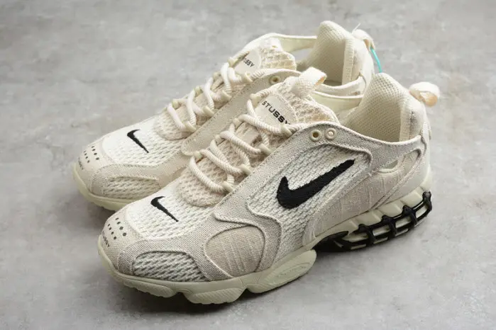Stussy X Air Zoom Spiridon Caged "Fossil" 
