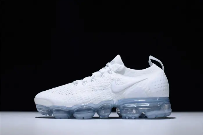 Nike Mens Air VaporMax Flyknit 2.0 Triple White CCEAA1475