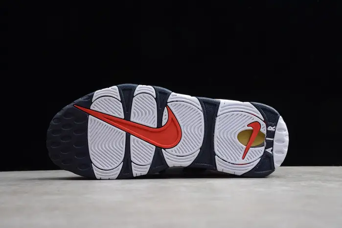 Nike Air More Uptempo “Olympic” White Midnight Navy 