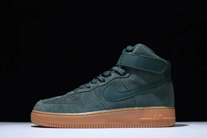 NIKE AIR FORCE 1 HIGH '07 LV8 VINTAGE GREEN SNEAKERS  DEDDF265
