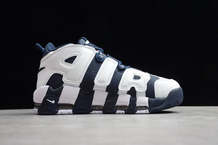 Nike Air More Uptempo “Olympic” White Midnight Navy 
