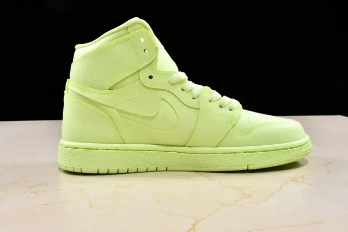 Air Jordan 1 Retro High Barely Volt 