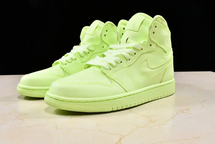 Air Jordan 1 Retro High Barely Volt 