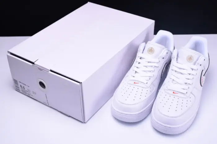 Nike Air Force 1 '07 LNY QS Casual Shoes Lunar New Year White 