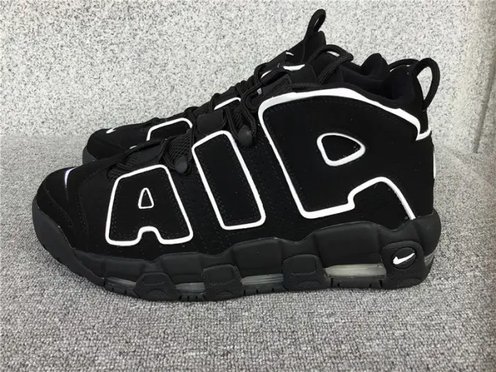 Nike Air More Uptempo Black White CFAD1231