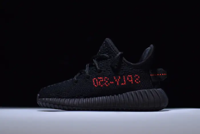 adidas Yeezy Boost 350 V2 Infant Black Red BEC1262