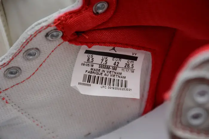 Air Jordan 1 Phantom Sail University Red 