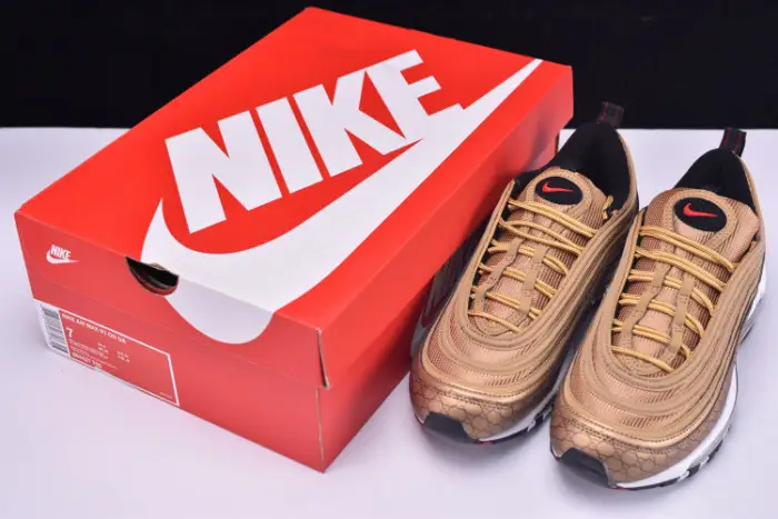 NIKE AIR MAX 97 OG QS "2017 RELEASE" metallic gold 