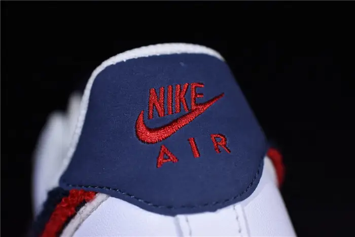 Nike Air Force 1 Low LV8 3D Chenille Swoosh White Red Blue  CCCCC41