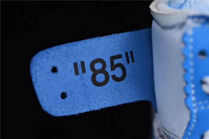 O-W  Air Jordan 1 Powder Blue UNC 