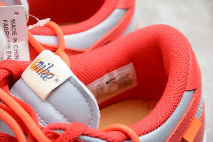 Nike Dunk Low O-W  University Red 