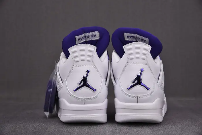 Air Jordan 4 Retro “Pure Money”  white purple 