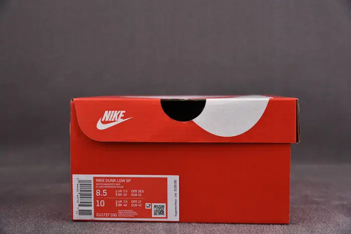 Nike Dunk Low University Red AEB2283