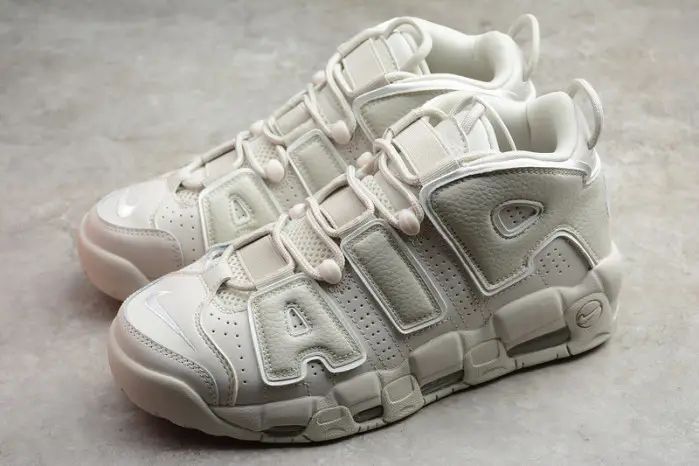 Nike Air More Uptempo “Light Bone” white 