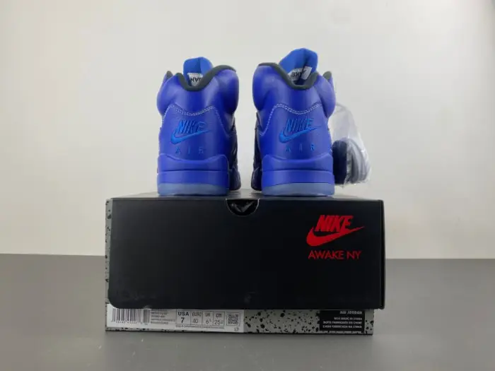 Awake NY x Jordan Air Jordan 5 Racer Blue -DV4982-400 