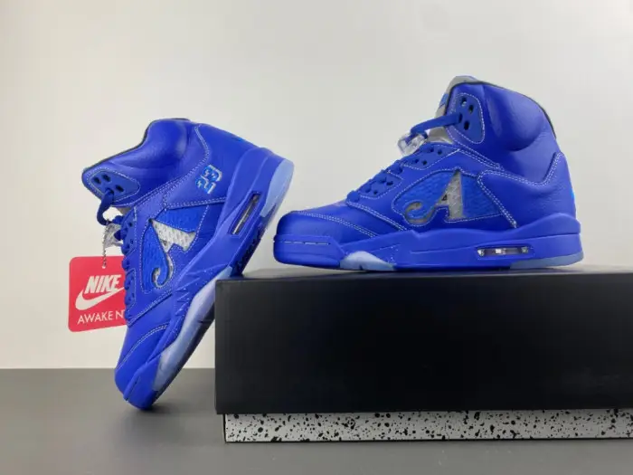 Awake NY x Jordan Air Jordan 5 Racer Blue -DV4982-400 