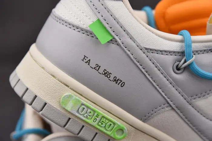 O-W  X DUNK LOW “02 OF 50” 