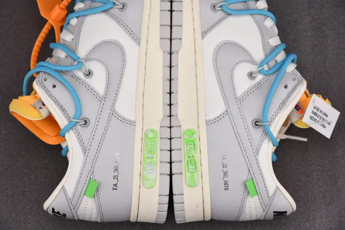 O-W  X DUNK LOW “02 OF 50” 
